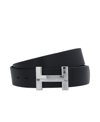 Leather belt petrol-go