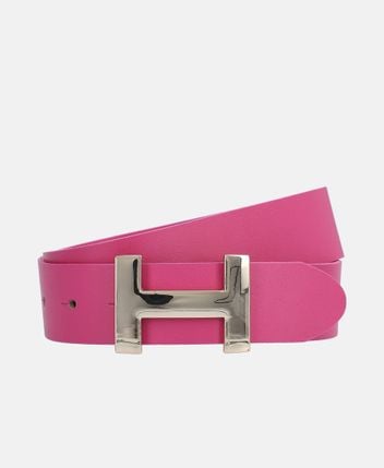 Leather belt petrol-go