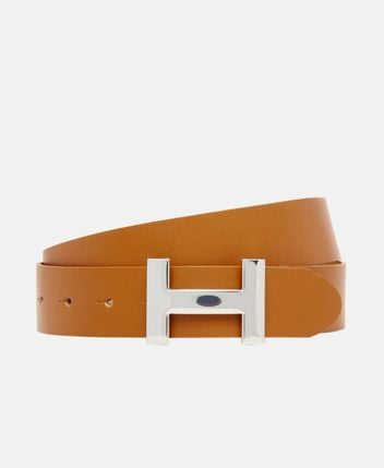 Leather belt petrol-go