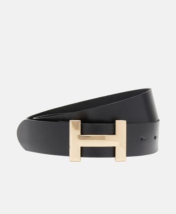 Leather belt petrol-go