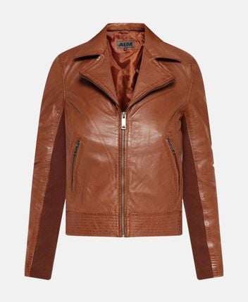 Leather jacket AS21-L006