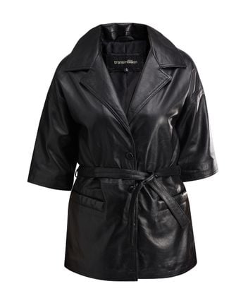 Leather jacket