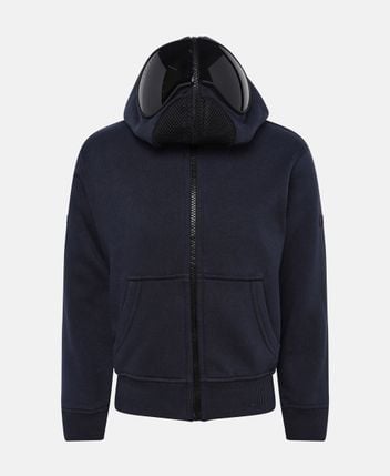 Hooded sweat jacket