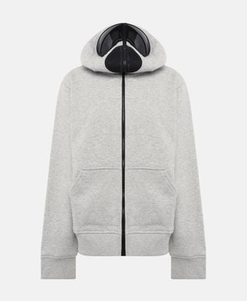 Hooded sweat jacket