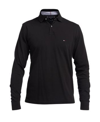 Long-sleeved polo shirt