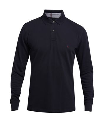 Long-sleeved polo shirt
