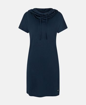 Wool-blend dress