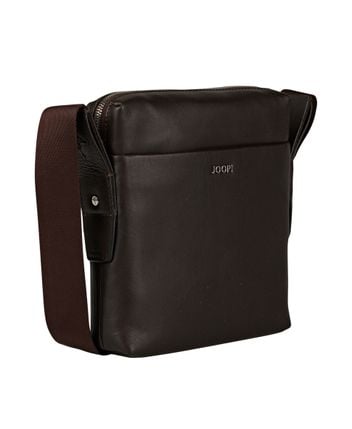 Leather messenger bag