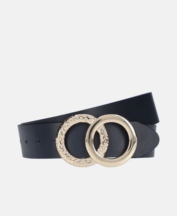 Leather belt