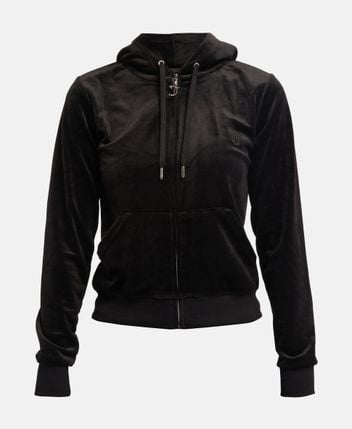 Hooded sweat jacket