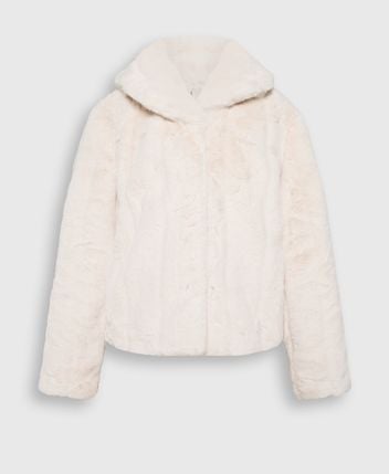 Faux fur jacket
