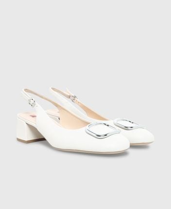 Slingback pumps