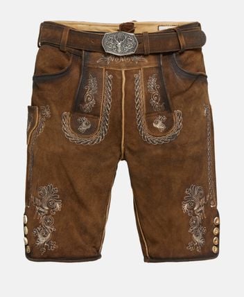 Traditional leather shorts