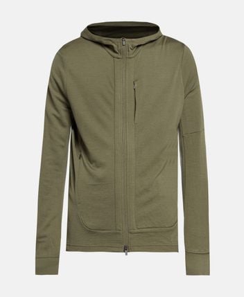 Hooded sweat jacket