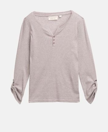 Long-sleeved top