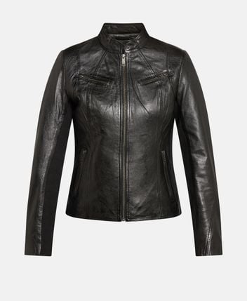 Leather jacket
