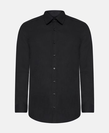 Long-sleeved shirt - slim fit