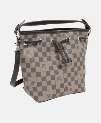 Leather bucketbag Zohara