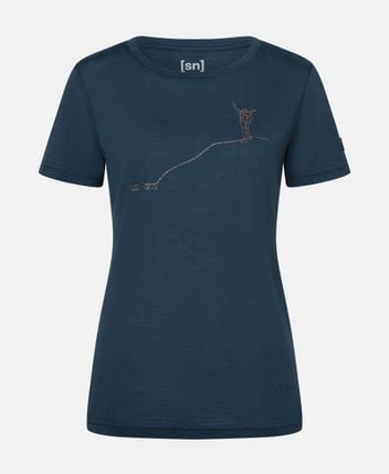 Wool-blend functional shirt Gipfelglück