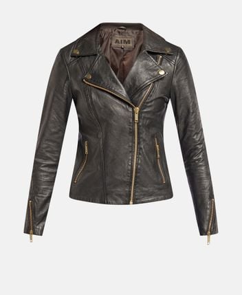 Leather jacket