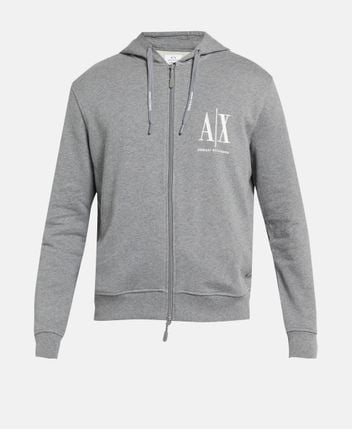 Hooded sweat jacket