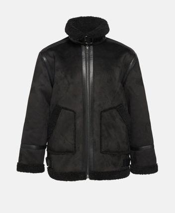 Leather-look jacket