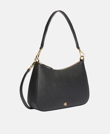Leather shoulder bag