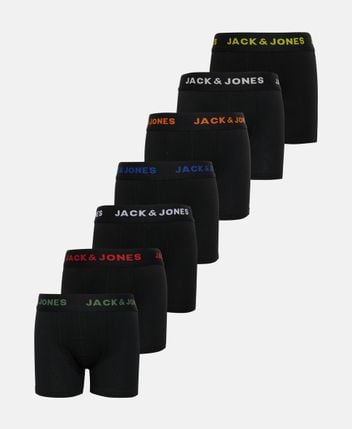 Boxer shorts, set of 7 JACBASIC