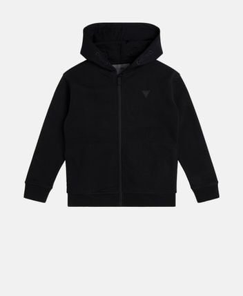 Hooded sweat jacket