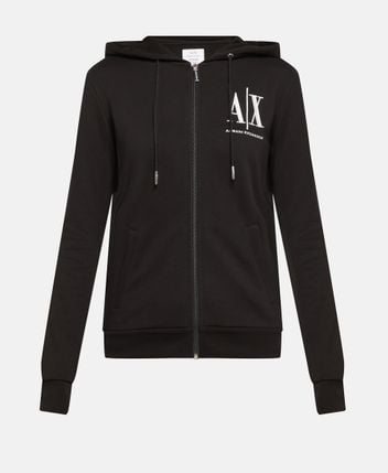 Hooded sweat jacket