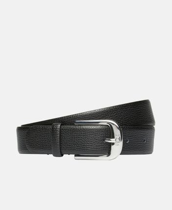 Leather belt