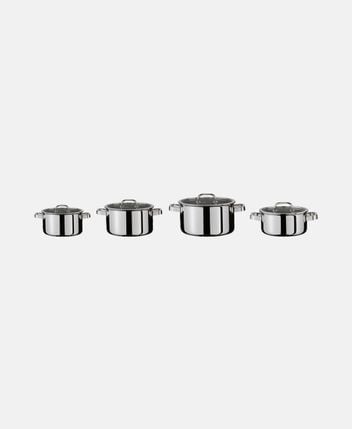 Cooking pot set, 4 pcs.