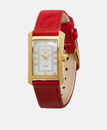 Watch with diamonds