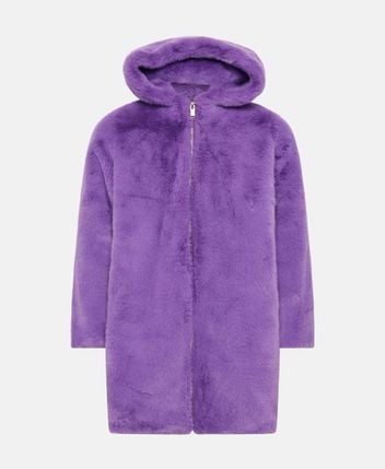 Faux fur coat