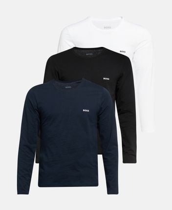 Long-sleeved top, pack of 3