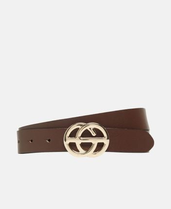 Leather belt
