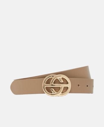 Leather belt