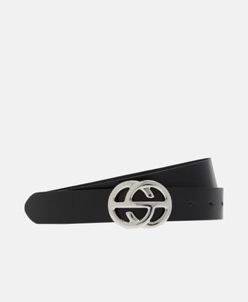 Leather belt