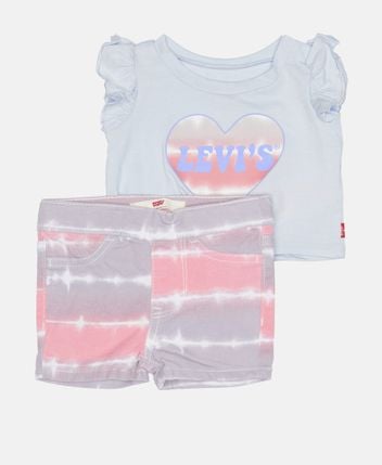 Top and shorts set