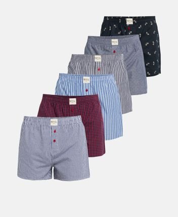 Boxer shorts, pack of 6