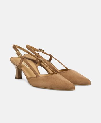 Slingback pumps