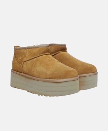 Platform ankle boots