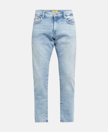 Straight-leg jeans