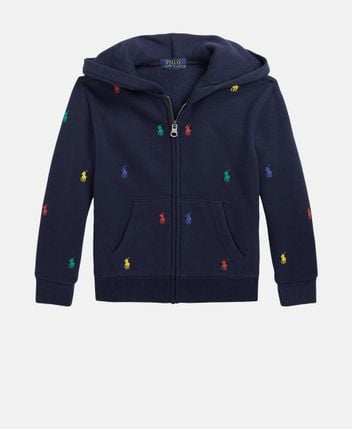 Hooded sweat jacket