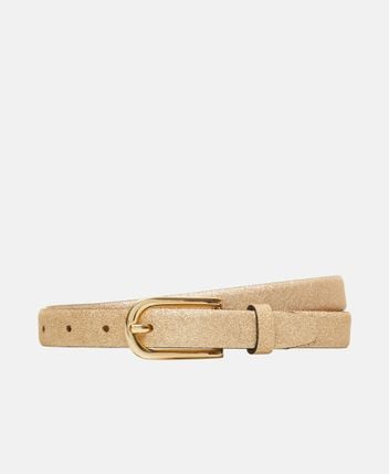 Leather belt