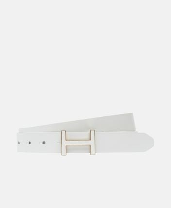 Leather belt