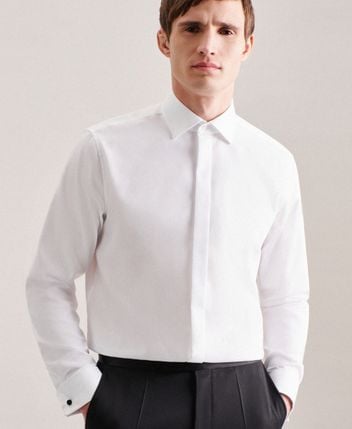 Long-sleeved shirt - body fit Seidensticker Smokinghemd Regular