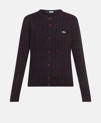 Wool-blend cardigan