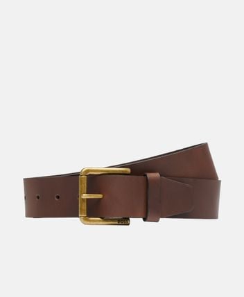 Leather belt