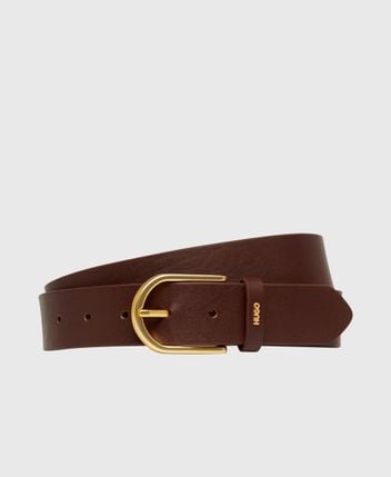 Leather belt